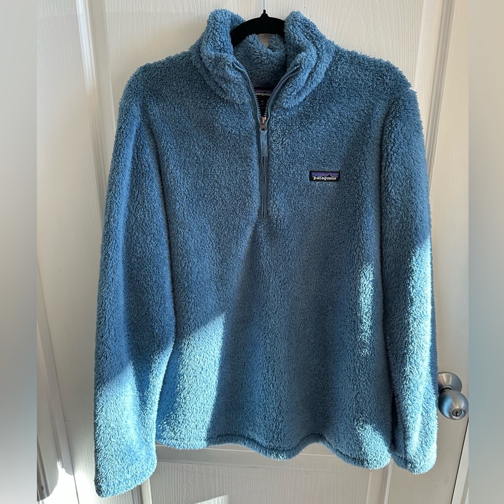 Patagonia Light Blue Fleece Jacket